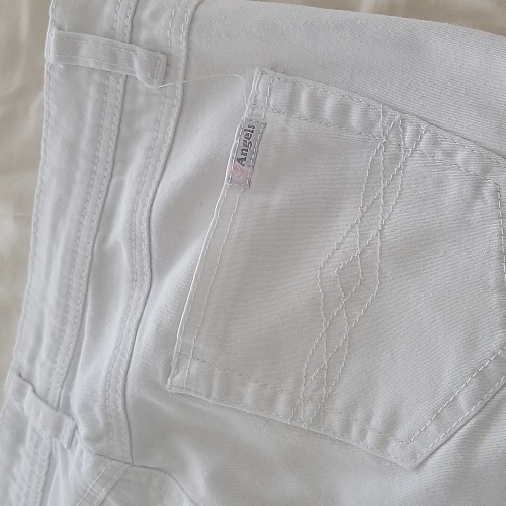 Angels Jeans- White ankle length- 9 - Picture 8 of 8